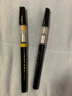 吴竹（KURETAKE）原装进口进口科学毛笔自带墨水超大墨囊替芯（不含笔尖）黑色大楷XOC100-10S 实拍图