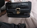 CIGAR KITE包包真牛皮女士单肩斜挎包小方包时尚背包七夕生日礼物月光宝盒 耀光黑  【纪念日送礼物】 实拍图
