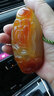 玉致父亲节礼物【一物一图一拍】天然玉髓手把件玉石玛瑙长辈节日礼物 童子 编号719尺寸约83*48*33mm 实拍图