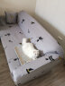 QUATREFOIL 沙发套 弹力懒人万能沙发罩全包 四季通用沙发垫罩巾 三人位(190-230cm)魔法猫咪 实拍图
