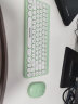 联想（Lenovo）异能者 无线键盘鼠标套装 键鼠套装 即插即用无线鼠标 小新笔记本适用键盘 KN303 牛油果绿 实拍图