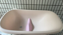 MYKODA婴儿洗澡盆新生婴儿洗澡浴盆婴儿澡盆0-3岁可坐躺新生儿童用品 【可坐可躺可防滑单浴盆】奶油浴盆 实拍图