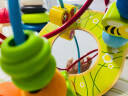 Hape绕珠玩具 木质铁线串串珠早教1-3周岁男女小孩宝宝亲子互动玩具 E8031宝宝花园动物 实拍图