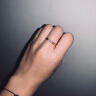 萧邦（Chopard） IceCube系列18k玫瑰金小冰块戒指情侣对戒婚戒刻字钻石叠戴戒指 实拍图