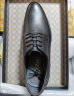 金利来（goldlion）男鞋商务正装鞋柔软舒适德比皮鞋50274043201A黑37 实拍图