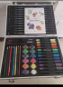 尔苗画画套装儿童玩具女孩绘画工具24色水彩笔画笔画板6-10岁生日礼物 木质豪华款208件绘画套装 实拍图