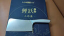 力王（LIVEON） 厨房刀具套装鲤跃系列套刀切菜刀砍骨刀切片刀礼盒装套刀不锈钢 蓝鲤跃三件套 实拍图