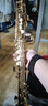 MARGEWATE 【品质升级】麦格维特降B调高音直管萨克斯乐器MAS-100 初学考级 升级版 分体高音金色 实拍图