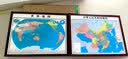 景誉澜珊2026年中国地图挂图家用客厅壁画世界地图书房办公室高清地理挂画 中国地图 实木带框100*70cm 实拍图