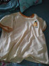 米度丽月子服夏季薄款孕妇哺乳睡衣短袖宽松产后喂奶衣家居服套装 米白 XL码（建议130-160斤左右） 实拍图