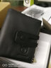 牛船长皮具短款男士多卡位钱包防盗刷功能拉链零钱位驾驶证搭扣复古折叠钱包 黑色 实拍图