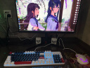 森松尼（sunsonny） 机械键盘鼠标套装 自定义有线键盘 游戏电竞键盘 笔记本电脑键盘 热拨插轴 深蓝白红三拼色蓝光（红轴）+8509三代白色 单光 实拍图