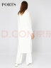 PORTS宝姿  新品女装简约无袖长款系带针织开衫LA8K026RKE004 奶白色 M/L 晒单实拍图