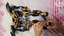 jinjiang电影版儿童变形玩具合金版变形汽车人金刚机器人手办男孩生日礼物 大号合金暗黑战刃大黄蜂领袖级 实拍图
