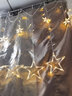 鸿迪新年春节装饰灯led小彩灯闪串灯星星灯笼挂件过年室内外氛围布置 【暖白】插电款-8种模式（节能） 实拍图