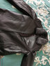 兽王海宁皮草男皮衣长袖翻领头层牛皮真皮皮衣男新复古回潮皮夹克外套 2220235802黑色 2XL 54(185) 实拍图