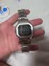 卡西欧（CASIO）G-SHOCK全金属小方块运动防水手表光动能腕表送男友礼物GMW-B5000 GMW-B5000D-1PR神秘小银块 实拍图