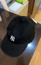 MLB官方男女帽子明星同款软顶棒球帽冬冬运动遮阳鸭舌帽情人节礼物 纽约洋基队/黑色/77 均码 F 实拍图
