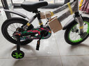 好孩子（gb）儿童自行车男女款小孩单车山地越野车GB1408 14寸 黑色 实拍图