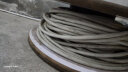 德力西电气电线电缆铜芯线国标护套线软线家用两芯RVV 2芯4平方 白色100米 实拍图