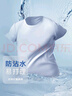 拇指白小T【三防T】二代短袖t恤男女纯棉夏季圆领白小丅打底衫小白t 【拍1发2】男款-藏青+藏青 L 实拍图