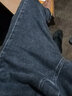 煋程裤子男春秋季牛仔裤男潮流百搭直筒宽松阔腿裤美式复古休闲裤长裤 K500浅蓝色 XL (建议体重130-140斤) 实拍图