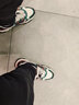 FILA 斐乐TREK老爹鞋男鞋新款休闲鞋时尚复古运动鞋跑鞋 泡沫白/杨梅绿-WB 40 实拍图