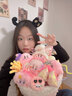 嘉百利毛绒玩具星之卡比玩偶花束公仔六一儿童节520生日礼物送男女朋友 星之卡比【萌兔款】送礼袋+灯串 大号花束 实拍图