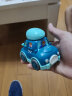 贝比心儿童玩具齿轮小汽车模型会动的男孩可拆装收纳行李箱3岁 玫红色 实拍图