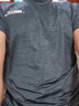 安踏【秒杀特价】冰肤凉感男子运动短袖夏季透气吸汗紧身上衣速干t恤 【冰丝速干】深井灰-7 L 175  (125-145斤) 实拍图