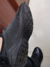 伯格利亚（BOGLIA）品牌休闲鞋男秋冬季新款潮流百搭真皮鞋子皮面男士运动鞋 黑色 42 实拍图