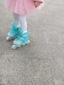 斯威（SWAY） 轮滑鞋儿童溜冰鞋男女童初学者套装滑轮鞋滑冰旱冰鞋成人直排轮 登绿八轮全闪【大礼包】一体支架 S(适合3-5岁)平时鞋码25-30 实拍图