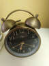 迪高钟表台式马蹄表学生闹钟桌面复古小闹铃座钟摆件床头静音摆放时钟 铜色 实拍图