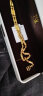 ZSK珠宝黄金项链男圆珠竹节橄榄三合一999足金项链男士 21.08克 长约51厘米 实拍图