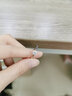 蓝色多瑙河 白18K金钻戒女戒钻石戒指婚戒皇冠六爪 求婚送女友礼物 60分I-J色SI净度 实拍图