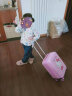 异童想女童行李箱幼儿小学生万向轮拉杆箱宝宝旅行箱儿童粉登机箱 KTX4007粉色18英寸带密码锁 晒单实拍图