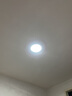 和美居LED吸顶灯现代简约圆卧室书房餐厅厨房卫生间走廊阳台过道防尘灯 白款32CM  18W 白光 实拍图