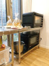 乐创（lecon）商用简易工作台201不锈钢双层操作台厨房不锈钢打荷台 1.2米双层款 LC-CZT12 晒单实拍图