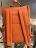 爱可乐（Echolac）双肩包女时尚背包潮流休闲包电脑包高档轻奢礼盒送女朋友CKP2075 珊瑚橘【L号可放15吋笔记本】 实拍图