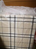 锦兔沙发垫海绵垫高密度定制加硬海绵坐垫座椅垫更换阳台实木沙发垫子 亚麻款格子 40x40cmx8cm厚 实拍图