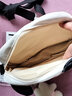 布兰奴可爱萌小包包七夕潮夏天小清新少女斜挎包chic原宿百搭卡通单肩包 白配黑（无挂件） 实拍图