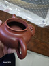 一茗金砂 紫砂壶茶壶名家吴娟华高难度原矿大红袍大品全手工300CC大品掇球 实拍图