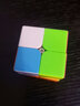 奇艺 彩色魔方3阶勇士S 顺滑专业比赛实色三阶魔方儿童学生玩具礼物 启航W贴纸黑3阶 教程+底座+30页指导书 实拍图