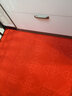 酌秀 酒店迎宾地毯宾馆地毯定制可裁剪绒布地毯走廊过道入户电梯毯子家用吸水红地毯防滑定制 富贵大红普通款 0.9米宽 长1米 实拍图