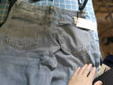 椋釉牛仔裤男秋季冬款宽松直筒长裤新款九分百搭男士裤子男休闲裤男 黑色+中蓝 XL （130-140斤可穿） 实拍图