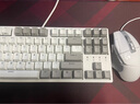 DURGOD 杜伽87/104键笔记本电脑PBT键帽机械键盘全键无冲（办公游戏电竞吃鸡键盘） TAURUS K320天然白 樱桃轴无光 茶轴 实拍图