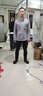 凡品丹尼（FANPINDANNI）衬衫男春秋季休闲白色长袖衬衣男士修身免烫牛津纺商务男装 灰色+天蓝【常规2件装】 2XL 码（140-160斤） 实拍图