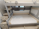 七彩元素（QICAIYUANSU） 高低床上下铺床儿童床男女孩双层子母床实木高箱体储物小户型床 J梯柜高低床+书架+双抽+床垫*2 下铺1.2*1.9米 上铺0.9*1.9米 实拍图