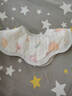 babycare婴儿口水巾纯棉纱布三角巾围嘴围兜一次性柔软小方巾防水便携饭兜 斯纳德小鹿【花瓣口水巾-20片】 实拍图