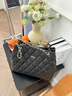CinvaiKrose轻奢包包女包2025新款大容量托特包通勤腋下单肩包生日圣诞节礼物 黑色【送女友老婆礼物走心实用】 实拍图